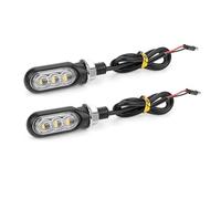 Indicateur Clignotants Moto Moto 3LED Lumière Fluide Dynamique Mini Moto Clignotant LED Lampe De Signalisation Moto 12V Modifié Lampe De Pause Clignotant