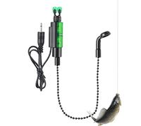 Indicateur d'alarme de morsure de canne à pêche, alarmes d'appât pour la pêche - Alarme échangiste de pêche - Alarme de poisson portable pratique pour la nuit, alerte sonore sensible à l'eau, Swin