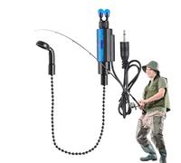 Indicateur d'alarme de piqûre, alarmes pour cannes de r ,Alarme de touche sonore | Alarme de poisson portable imperméable pour la nuit, cloches d'alarme pratiques de canne de r pour l'eau