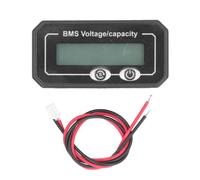 Indicateur de Batterie Lithium, Moniteur de Capacité HD, 8-99.9V, Écran Haute Précision - Affichage Clair, Haute Fiabilité, Pour Véhicules Électriques et Équipements d’Urgence