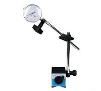 Indicateur de cadran base magnétique avec réglage fin, jauge de 0 à 10 mm pour mesure de précision, maintien de 60 kg, support à rainure en V, compatible avec les surfaces cylindriques (1 SET)