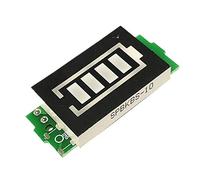 Indicateur de capacité de batterie au lithium, testeur de puissance de batterie avec affichage LED (3S, 12,6 V, 1 pièce)