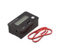 Indicateur de capacité de batterie CC 8-30 V pour fer au lithium acide ternaire, écran LCD avec port USB .0 de type C, fonction mémoire d'alimentation pour voiture, moto, camping-car