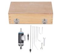 Indicateur de centrage à Cadran, Plage 0-0,15 po, échelle de 0,0005 po, Cadran de centrage coaxial pour fraiseuse, détecteur de Centre à Cadran avec Plusieurs palpeurs pour Le