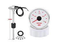 Indicateur de compteur réservoir d'eau rétro-éclairé 7 couleurs 0-190 Ohm 52mm jauge niveau + capteur 100-5500mm rétro-éclairage(With 475mm sensor)