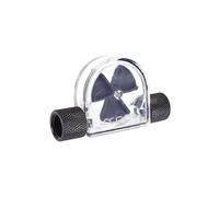 Indicateur de d bit Alphacool 17366 Eisfluegel noir filetage int rieur G1/4 - acrylique Refroidissement par eau Surveillance