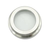 Indicateur de débit sanitaire dioptrique 1,5"-4", réfractomètre optique en acier inoxydable 304, diamètre extérieur 50,5-119 mm(Mirror,76MM X FERRULE 91_1 PCS)
