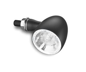 Indicateur DE LED Kellermann / lumière de position Bullet 1000 PL blanc, noir, verre clair, noir pour homme