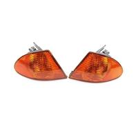 Indicateur De Miroir Dynamiques Clignotant Clignotant Pour BMW Série 3 Berline Pour E46, Boîtier Antibrouillard Sans Ampoule, Phare Avant, Lampe D'angle De Voiture(Patterned yellow-LR)