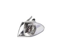 Indicateur De Miroir Dynamiques Clignotant Clignotant Pour BMW Série 3 Berline Pour E46, Boîtier Antibrouillard Sans Ampoule, Phare Avant, Lampe D'angle De Voiture(Crystal white-L)