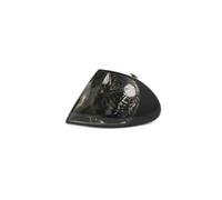 Indicateur De Miroir Dynamiques Clignotant Clignotant Pour BMW Série 3 Berline Pour E46, Boîtier Antibrouillard Sans Ampoule, Phare Avant, Lampe D'angle De Voiture(Crystal black-L)