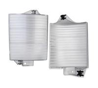 Indicateur de Miroir Pour Mitsubishi Pour Canter Pour FUSO FE FG 2012-2018 Feu D'angle Feu Antibrouillard Avant Voiture Clignotant Phares Ensemble Lampes Témoins Dynamiques LED Clignotant(1 pair corne