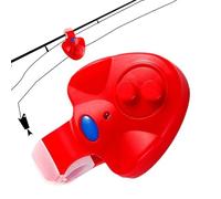 Indicateur De Morsure De Canne À Pêche - Ampoule Étanche 50 G, Alimenté Par Pile Bouton, Balise De Pêche De Nuit, Outil De Notification De Frappe | Alarme De Morsure De Poisson Avec Contrôle Du Volume