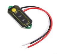 Indicateur de niveau de batterie et testeur de tension pour batteries au lithium de 1 à 16 s, module PCB étanche avec LED rouge clignotante pour la surveillance de l'état (1S)