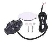 Indicateur de niveau de batterie LED 12 V 24 V pour chariots de, motos marines, VTT et camions, écran à 9 LED avec un délai de 155 s pour éviter les lectures erronées, montage