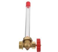 Indicateur de Niveau de Liquide 3/4 Pouce pour Chaudières et Réservoirs | Tube Transparent, Installation Latérale, Suivi Rapide du Niveau, Usage pour Chaufferies et Locaux Techniques