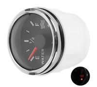 Indicateur de Niveau D'eau de Bateau, Indicateur de Niveau D'eau 52 mm/2 9-30 V DC Alarme Intelligente pour Bateau Marin RV Capteur Européen 0-190 Ohm, pour Caravanes Marines