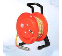 Indicateur de niveau d'eau, indicateur de profondeur d'eau de puits avec sonde en acier inoxydable, jauge électronique de niveau d'eau, instrument de mesure du niveau des eaux souterraines 10m(32.8ft)