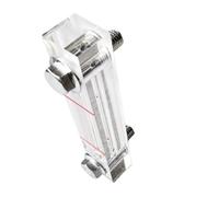 Indicateur de niveau d'huile en PMMA, résistant aux intempéries, fixation par vis, for le contrôle du niveau d'huile (1 pièce)(120mm*M10)