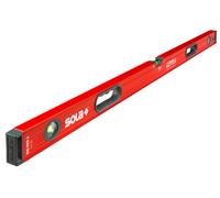 INDICATEUR DE NIVEAU HORIZONTAL ET VERTICAL ROUGE 3 100 CM - SOL 01215301