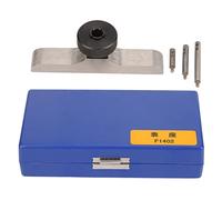Indicateur de numérotation de profondeur Base de précision en acier inoxydable durcie support de profondeur du micromètre avec 3 tiges d'extension pour une mesure précise des (103 * 17 mm)