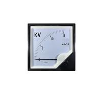 Indicateur de panneau analogique, Voltmètre analogique DC 42C3, panneau de mesure 1kV-150kV 100uA-5mA 120x120mm classe 1.5(1500V 1mA)