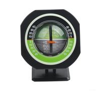 Indicateur de Pente LED pour Camping-Car 7cm | Écran LCD 4x90°, retournement auto, lecture pour facile, pour idéal véhicule tout-terrain