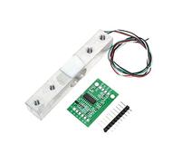 Indicateur de Poids Capteur de poids cellule charge numérique 1KG Balance cuisine électronique portable + Module publicitaire capteurs pesage HX711