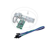 Indicateur de Poids Capteur de poids cellule charge numérique HX711 Module dérivation convertisseur AD 5 kg 10 balance cuisine électronique Portable(20KG)
