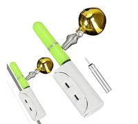 Indicateur De Pointe De La Tige De Lueur - Alerte LED Pour La Canne À Pêche | Lumière De Nuit De Nuit Légère Lumière Étanche, Poteau, Lampe Avec Cloche, Bâtons Brillants, Batterie Incluse, Outil Pour