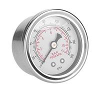 Indicateur de pression de carburant de voiture, 0-160 PSI/bar Indicateur de niveau de remplissage de carburant/huile de jauge de régulateur de pression de carburant de voiture