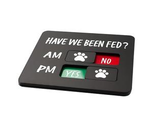 Indicateur de Repas pour Animaux de Compagnie - de la Fed Matin et Soir, Calendrier de contrôle des portions | Affichage de l'état ménage, Aide à la Protection de l'enfance pour Les