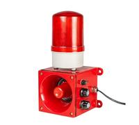 Indicateur de sécurité d'alarme d'urgence, voyant d'avertissement Led, décibels élevés, lumière d'avertissement clignotante à large portée avec Buzzer(DC24V)