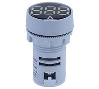 Indicateur de Signal de Tension AC 60~500V, Fréquence 20~75Hz, Panneau Lumineux Plastique Durable - Haute Visibilité, Protection Antipoussière, Usage Industriel Polyvalent (Blanche)