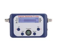 Indicateur de signal satellite avec écran LCD rétroéclairé, signal audio et amplificateur intégré pour antenne parabolique Directv FTA. Haute
