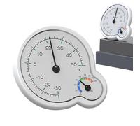 Indicateur de température analogique capteur de température d'humidité pour thermographies intérieures, hygromètre domestique, mouvement mécanique du moniteur de température de haute précision sur une