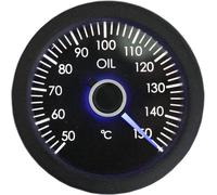 Indicateur de température d'huile 50 - 150 °C Stepper Aiguille bleue Super White LED Stepper Sport Style
