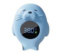 Indicateur de température du bain - Compteur d'eau, compteur flotteur | Large utilisation du thermomètre à puce intégré pour piscine, pour bébé, de salle de bain pour douche