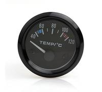 Indicateur de température du liquide de refroidissement de voiture universel 5,1 cm 12 V 40-120 LED Blanc