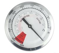 Indicateur de température pour barbecue en acier inoxydable 304 et plage de température de 65,6 à 315,6 °C. Sonde de 55 mm compatible avec le modèle 00745