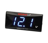 Indicateur de tension de batterie KOSO pour les 12 batteries V DC, noir