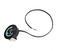 Indicateur de Tension pour alarme Basse Voltage Indicateur de | Écran LCD rétroéclairé, lecture pour temps réel, capacité restante, protection acrylique renforcée, mat