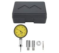 Indicateur de test à cadran à levier de haute précision - Instrument de mesure en acier inoxydable avec plage de mesure de 0 à 0,8 mm et valeur de division de 0,01 mm pour la