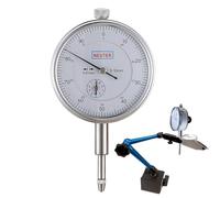 Indicateur de test, jauge de profondeur pour table, jauge 0-10 mm, précision 0,01 mm, boîtier en alliage d'aluminium, pour instruments, machines, fabrication mécanique et industrielle, meubles