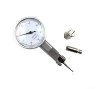 Indicateur de test pour cadran, jauge en laiton de 0 à 0,8 mm pour la mesure de précision dans l'ingénierie mécanique et les tâches de contrôle de qualité (0-0,8 x 0,01 mm)