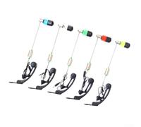 Indicateur de Touche Carp Fishing 22cm Acier | Construction mÃ©tal et plastique, longueur 22cm, compatible diverses alarmes, dÃ©tection prÃ©cise(yellow)