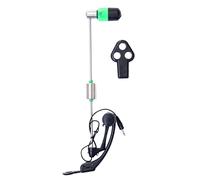 Indicateur de touche de pêche | Alarme de pêche portable réglable Accessoires de pêche - Phare ABS Bouton à vis Alarme d'appât pour la famille, les amis, les collègues