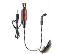 Indicateur de touche de pêche - Cloches d'alarme pour canne à pêche - Pratique avec son, poisson portable de nuit sensible pour débutants, eau douce et eau salée