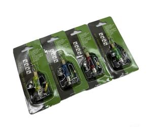 Indicateur de touche LED avec 4 bobines pour la pêche à la carpe, pas de batterie nécessaire, compatible avec la plupart des alarmes (4 couleurs)