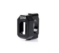 Indicateur de Vitesse de Moto Compatible Avec Yamaha Pour YZF-R1 YZF R1 YZFR1 2001-2004 2005 2006 2007 2008 Indicateur De Vitesse Moto Affichage À 6 Niveaux Compteur(Bracket-Black)